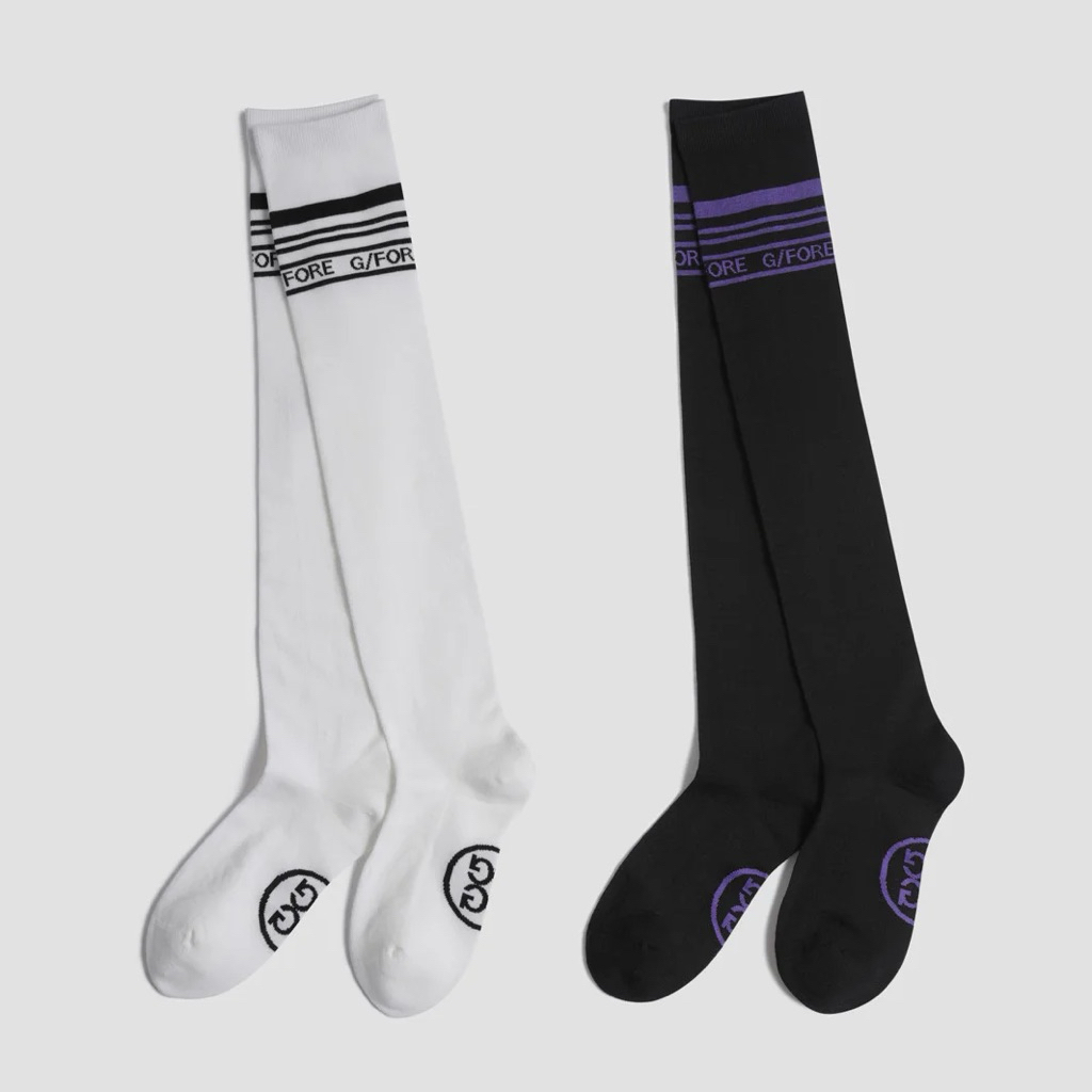 Tất Golf Đùi Nữ G/FORE – Co Giãn Tuyệt Đối, chống nắng & Tôn Dáng Đỉnh Cao ( G/FORE x Golfworldforal