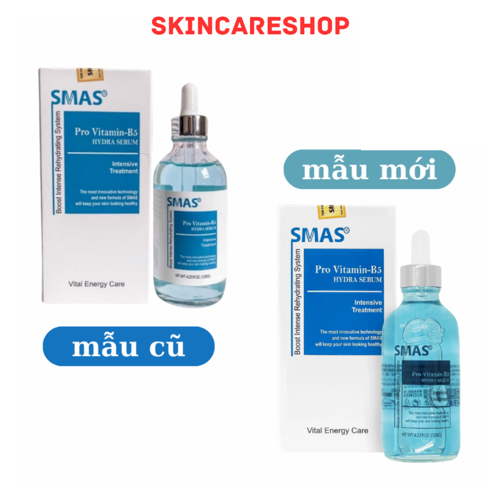 Serum B5 SMAS cấp ẩm, phục hồi da Pro Vitamin B5 Hydra Serum 120ml SKINCARESHOP