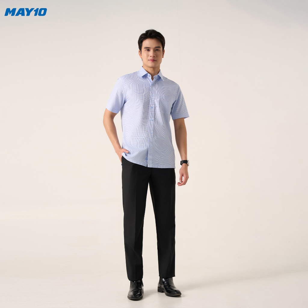 Áo Sơ mi nam cộc tay May 10 mã 010125057GB AK622