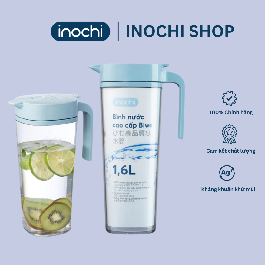 Bình nước cao cấp Biwa 1.2L và 1.6L - thương hiệu Inochi