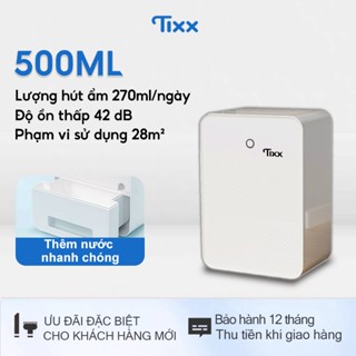 Tixx Máy hút ẩm Độ ồn thấp 42dB 40W máy hút ẩm không khí