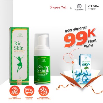 Dung dịch vệ sinh phụ nữ RIC SKIN LOVE STORY Kohinoor 100g