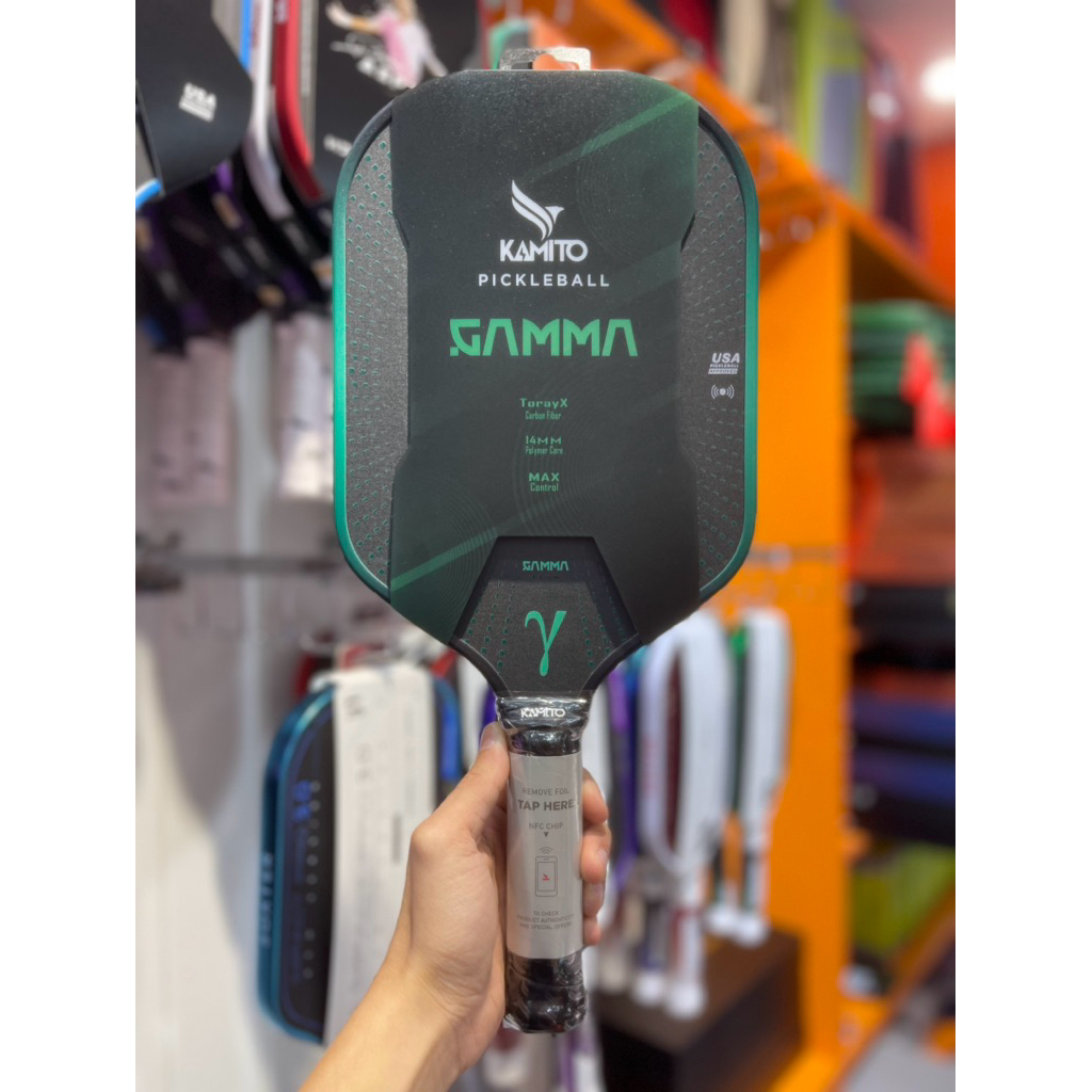 [KAMITO] VỢT PICKLEBALL KAMITO GAMMA CHÍNH HÃNG ( tặng quấn cán dán viền )