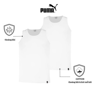 Combo 2 Áo Ba Lỗ Nam 100% Cotton Thấm Hút, Thoáng Mát Puma Everyday Tank Top