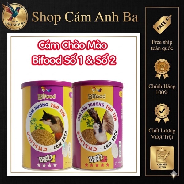 Cám Chào Mào Bifood Cám Vip 500gr