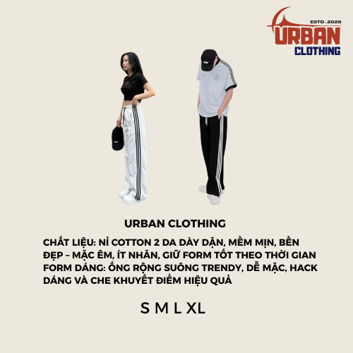 Quần KAKI ỐNG RỘNG unisex BIGSIZE 100kg, quần dài form rộng phù hợp cả nam nữ 45-100kg - clothingfor