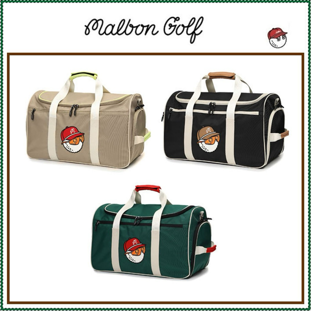 Túi Boston Golf Malbon Cao Cấp –Phong Cách Streetwear Năng Động, Đa Năng Cho Golfer Hiện Đại( Malbon