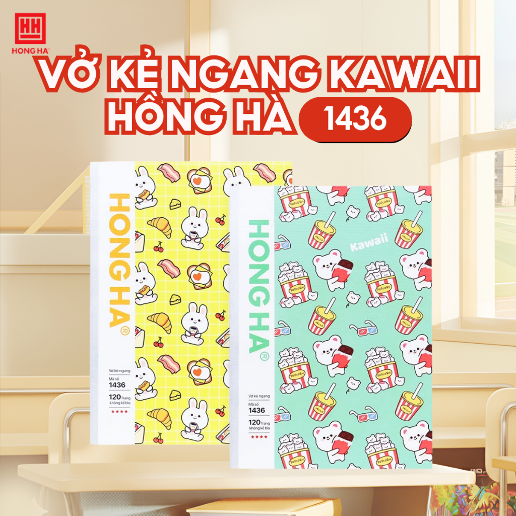  Vở Kẻ Ngang 120 Trang Study Kawaii -1436