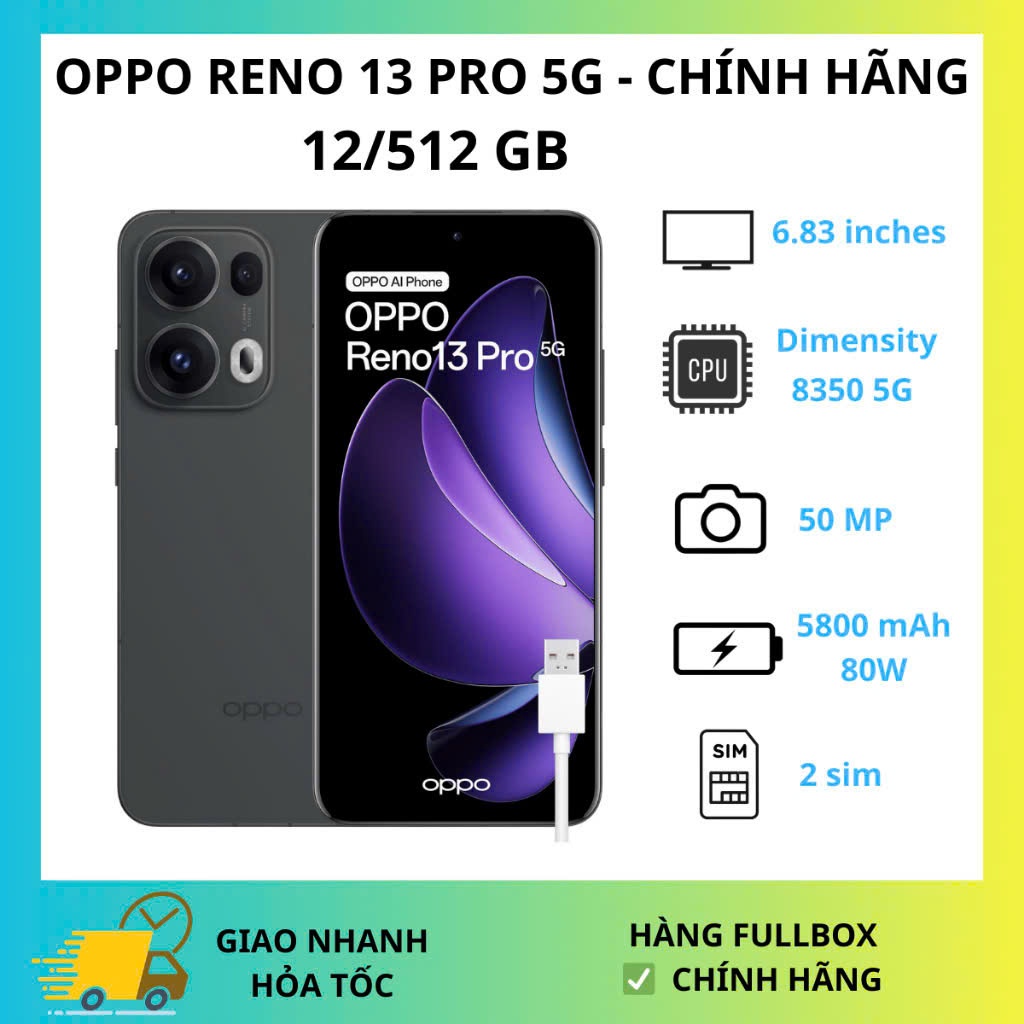 Điện Thoại Oppo Reno 13 Pro 5G (12GB-512GB) Chính Hãng | BigBuy360 - bigbuy360.vn