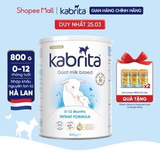 Sữa dê Kabrita số 1 cho trẻ - Lon 800g