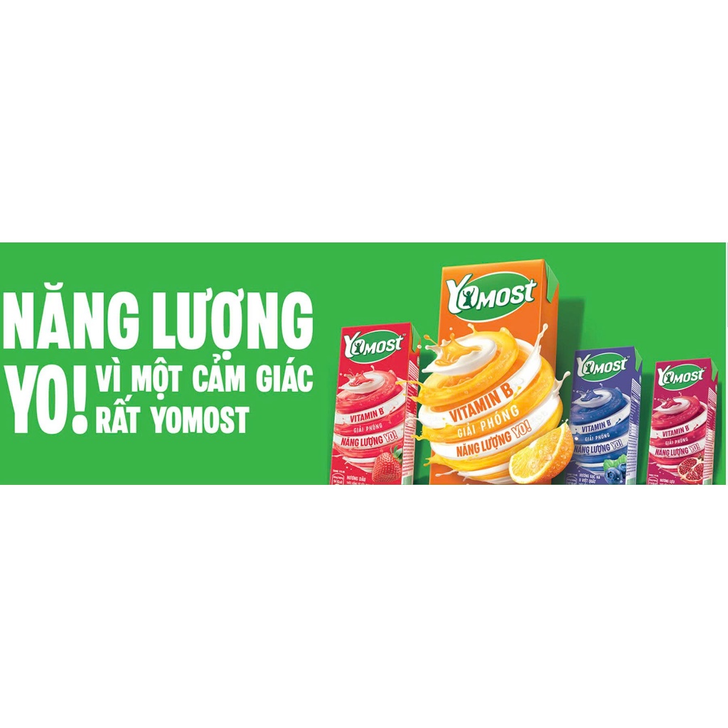 Thùng sữa Yomost 48 hộp x170ml