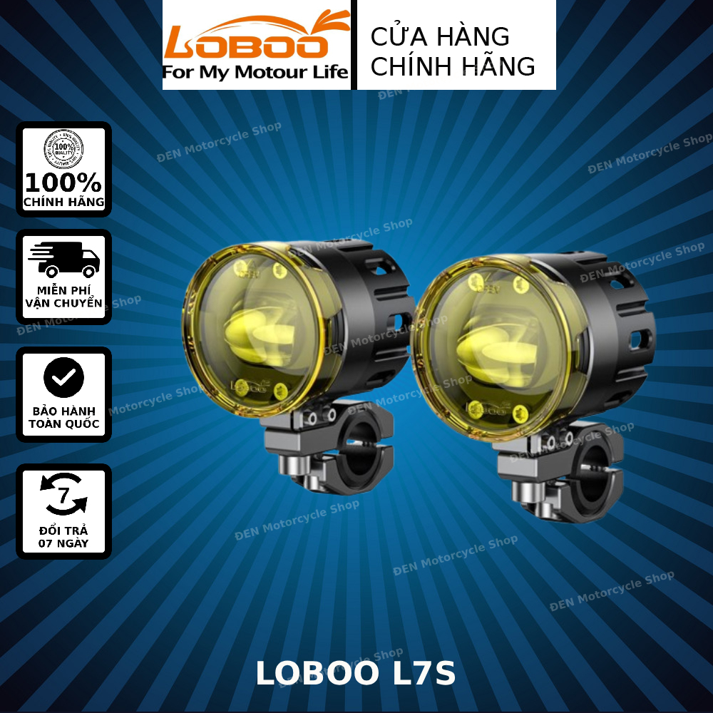 Đèn led trợ sáng LOBOO L7S Chính Hãng