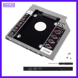 Caddy Bay FB SATA III 9.5mm/12.7mm – Giá Đỡ Gắn Thêm Ổ Cứng SSD HDD Cho Laptop Thay Ổ DVD