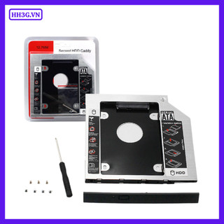Caddy Bay FB SATA III 9.5mm/12.7mm – Giá Đỡ Gắn Thêm Ổ Cứng SSD HDD Cho Laptop Thay Ổ DVD