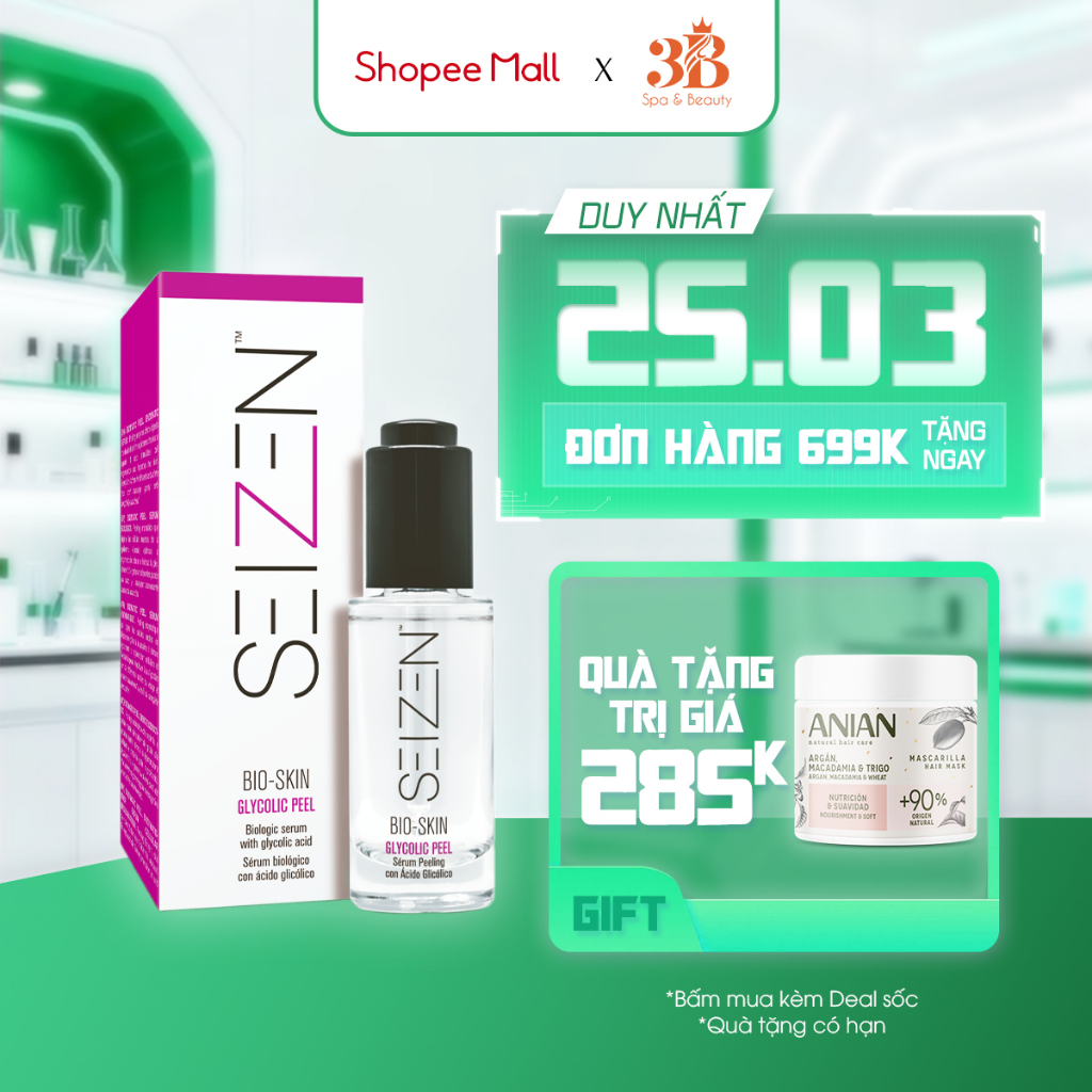 Serum Giúp Giảm Thâm Mụn, Sáng Da POSTQUAM Biologic Glycolic Peela 30ML Z06