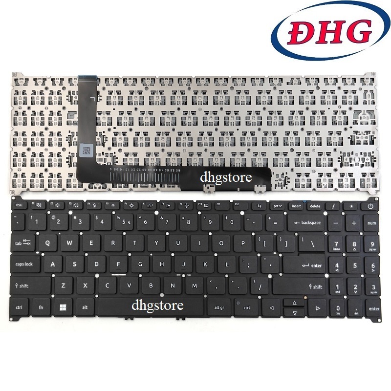 Bàn phím laptop Acer Aspire A315-24 A315-59 A315-59G A515-47 A515-57 A515-57G A515-58 A715-51G A715-