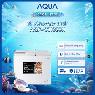 Tủ đông AQUA 211 lít AQF-C3102SN - Freeship toàn quốc