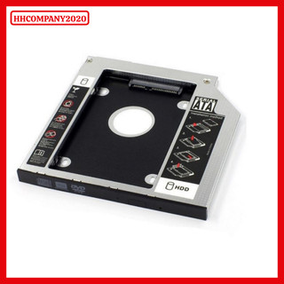 Caddy Bay FB SATA III 9.5mm/12.7mm – Giá Đỡ Gắn Thêm Ổ Cứng SSD HDD Cho Laptop Thay Ổ DVD