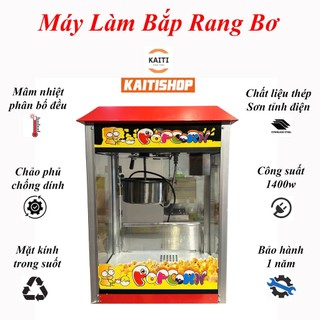 Máy Làm Bắp Rang Bơ AK-802, Công Suất 1400W - BH 1 Năm