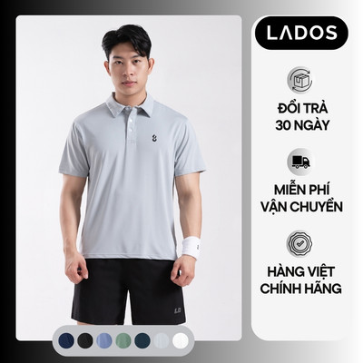 Áo Polo Nam Thể Thao Active Pro LADOS-29250 Chất Poly Cao Cấp, Co Giãn Thoáng Mát, Mặc Vận Động & Hằng Ngày Logo 8