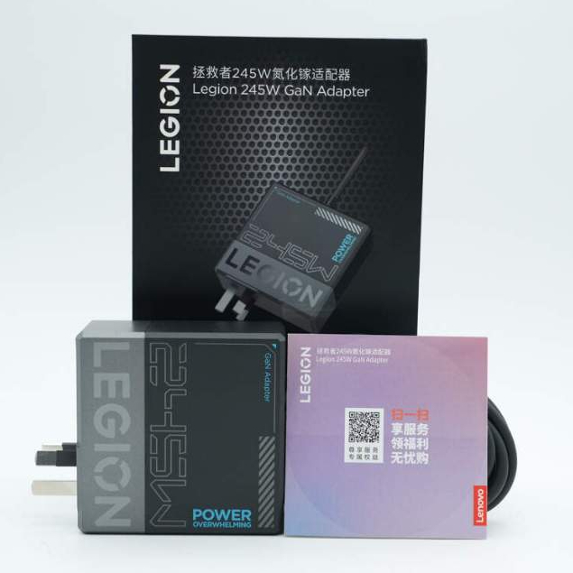 Sạc zin Lenovo Legion 245W GaN 20V-12.25A cho Laptop Legion GeekPro Thinkpad Thinkbook - Bảo hành 12