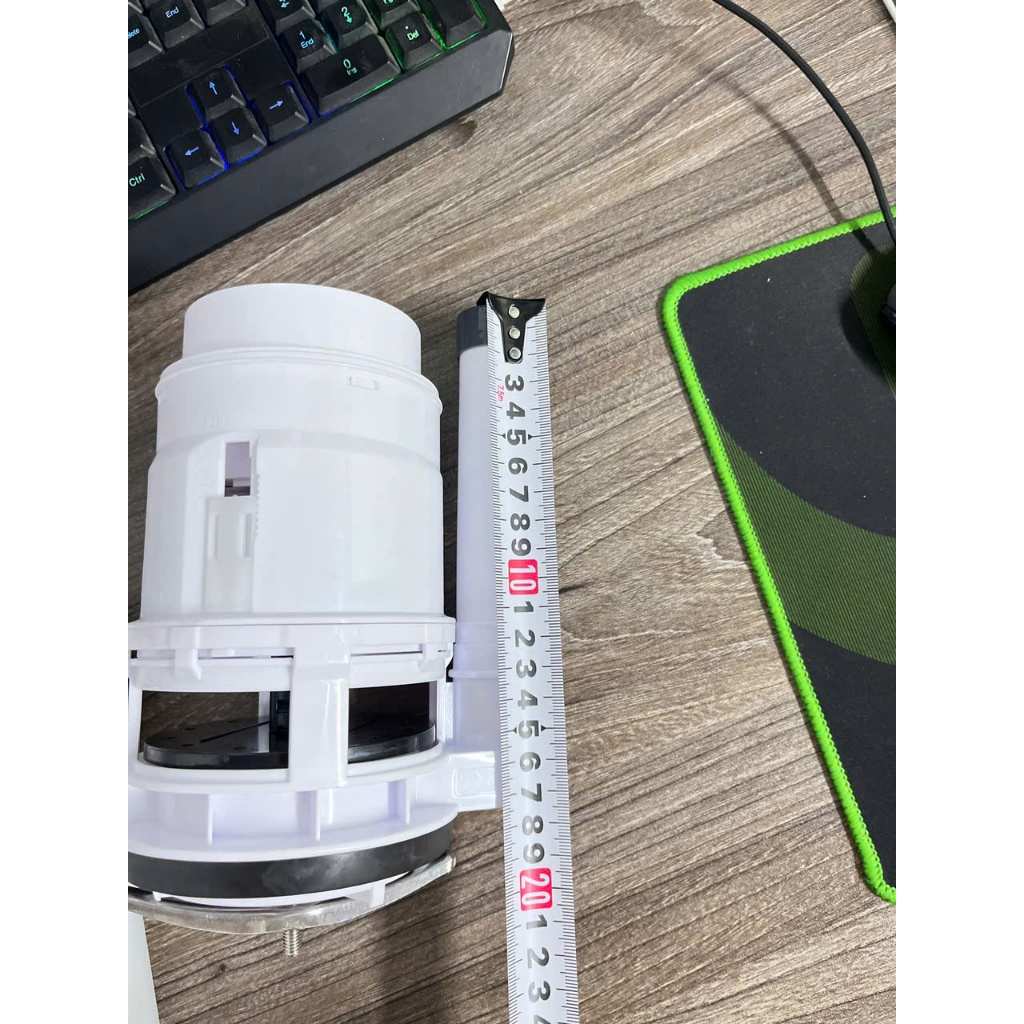 BỘ XẢ BỒN LIỀN KHỐI 2 NÚT NHẤN Phi 10cm(BỒN CẦU LIỀN KHỐI), VAN PHAO BỒN CẦU KÉT THẤP