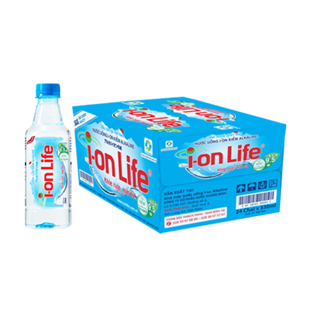 Nước kiềm ion Life 330ml - 450ml