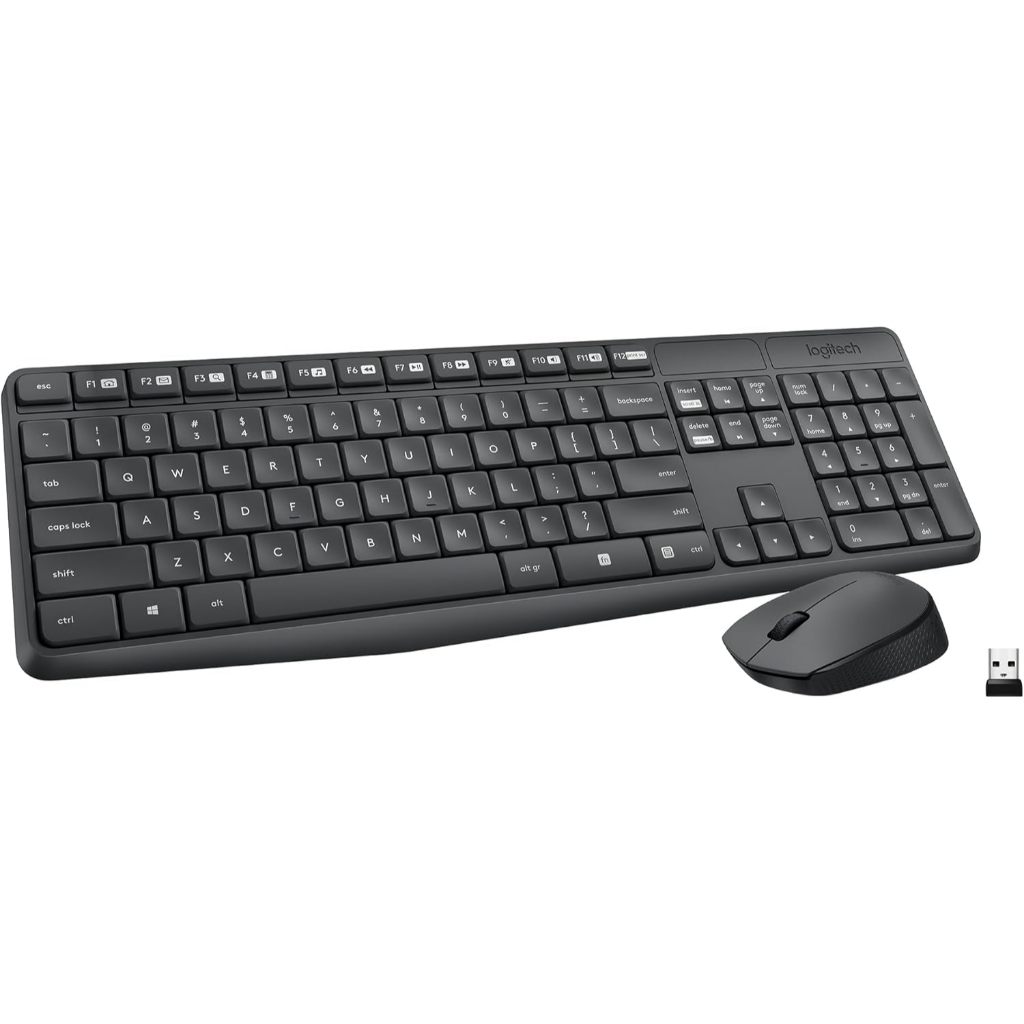 Bộ bàn phím chuột không dây Logitech MK235