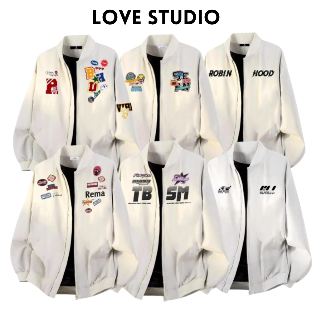 Áo khoác bomber nam nữ chống nắng cản gió local brand mùa hè  Jacket  dù 2 lớp túi trong cao cấp AB0