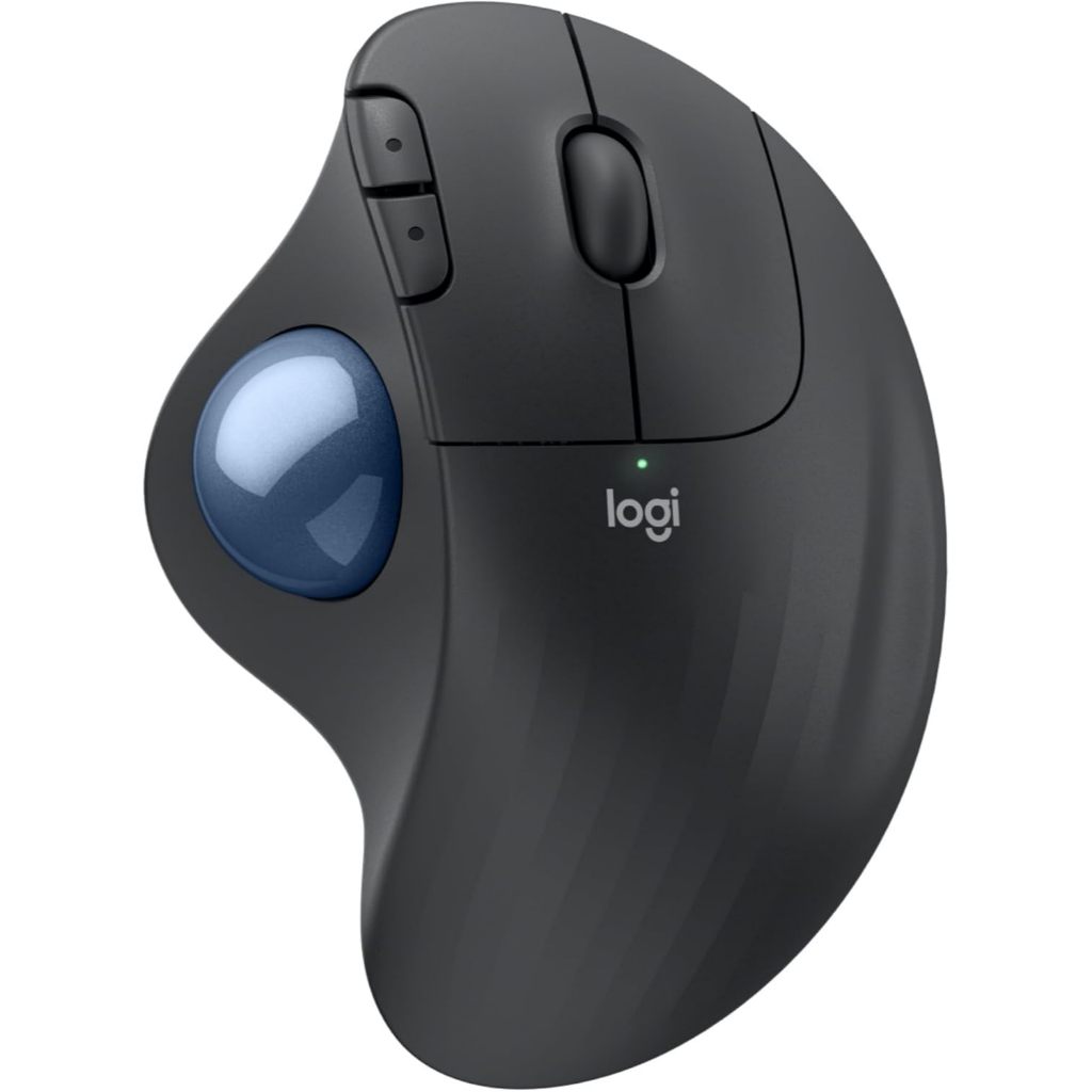 Chuột không dây Công Thái Học Logitech Ergo M575 | M575s - Bluetooth, USB 2.4Ghz, Trackball