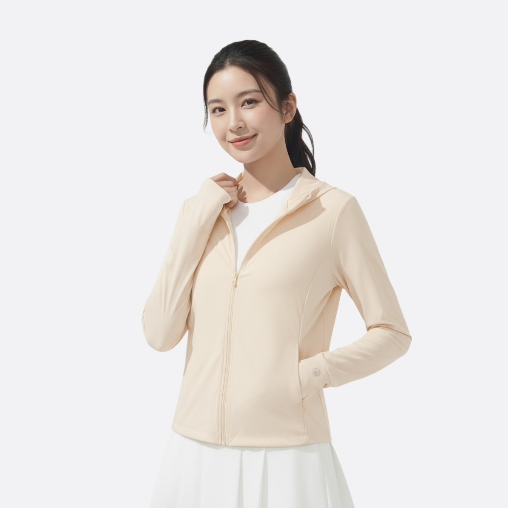 Áo khoác chống nắng nữ TOKYOLIFE SunStop Ice siêu mát lạnh thoáng khí có mũ rộng vành 40000092 | BigBuy360 - bigbuy360.vn