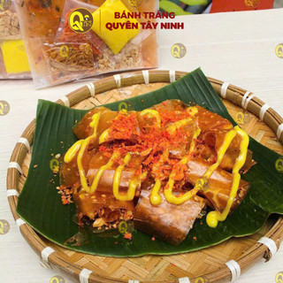 2 Bịch Bánh tráng Dẻo Tôm cuộn Bơ béo ngậy- Bánh tráng Phơi Sương Quyên Tây Ninh