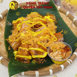 2 Bịch Bánh tráng Dẻo Tôm cuộn Bơ béo ngậy- Bánh tráng Phơi Sương Quyên Tây Ninh