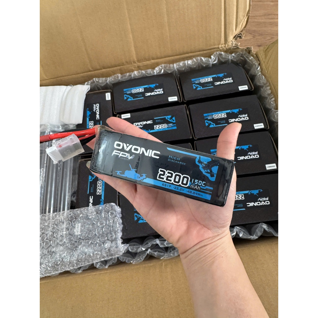 [rcvietnam] Lipo Ovonic 2200mah 6S xả 150C