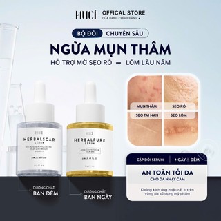Tinh Chất Ban Đêm HerbarlScar Ngừa Mụn Thâm, Sẹo Rỗ 20ml