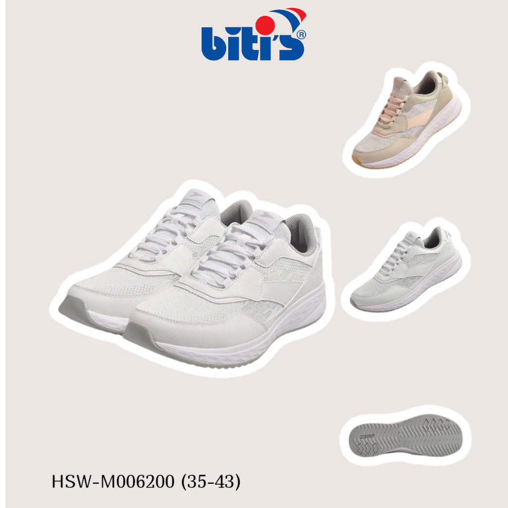 BITI'S HUNTER | Giày Thể Thao Nam Nữ size  35-43 Cao Cấp Cổ Thấp Buộc Dây Hunter Core HSW-M006200