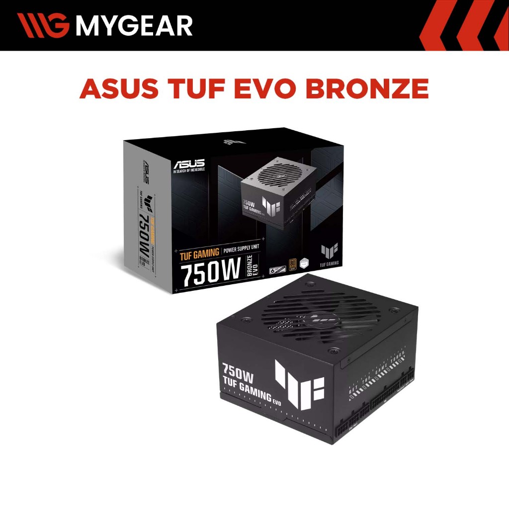 Bộ nguồn máy tính ASUS TUF GAMING 650/ 750W EVO BRONZE - Full Modular - Bảo hành chính hãng 60 tháng