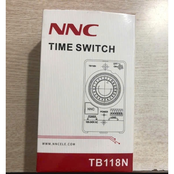 CÔNG TẮC HEN GIỜ NNC TB118N