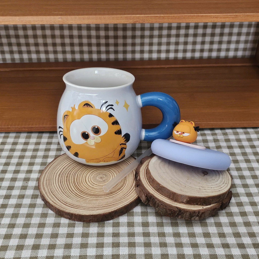 Ly Sứ Hoạt Hình Chú Mèo Garfield