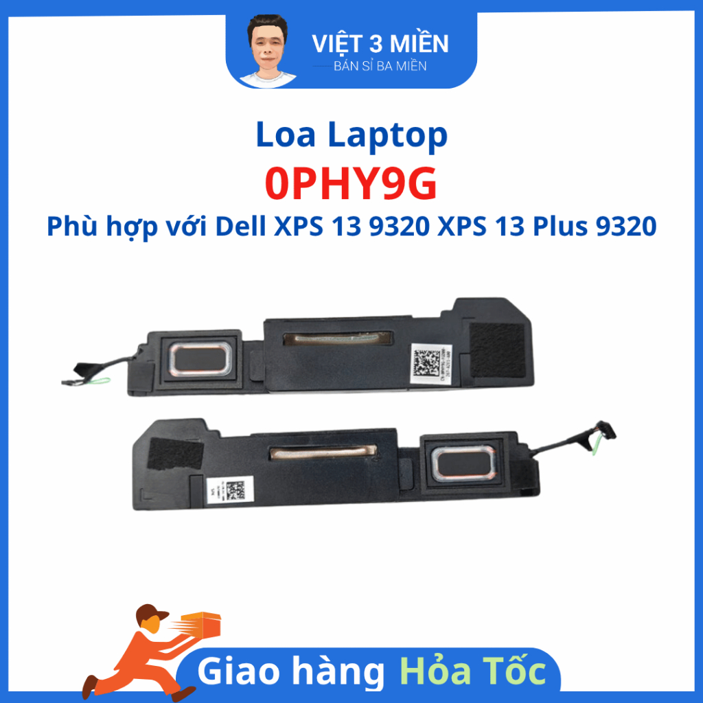 Loa Laptop Dell XPS 13 9320 XPS 13 Plus 9320 0PHY9G PHY9G - Likenew