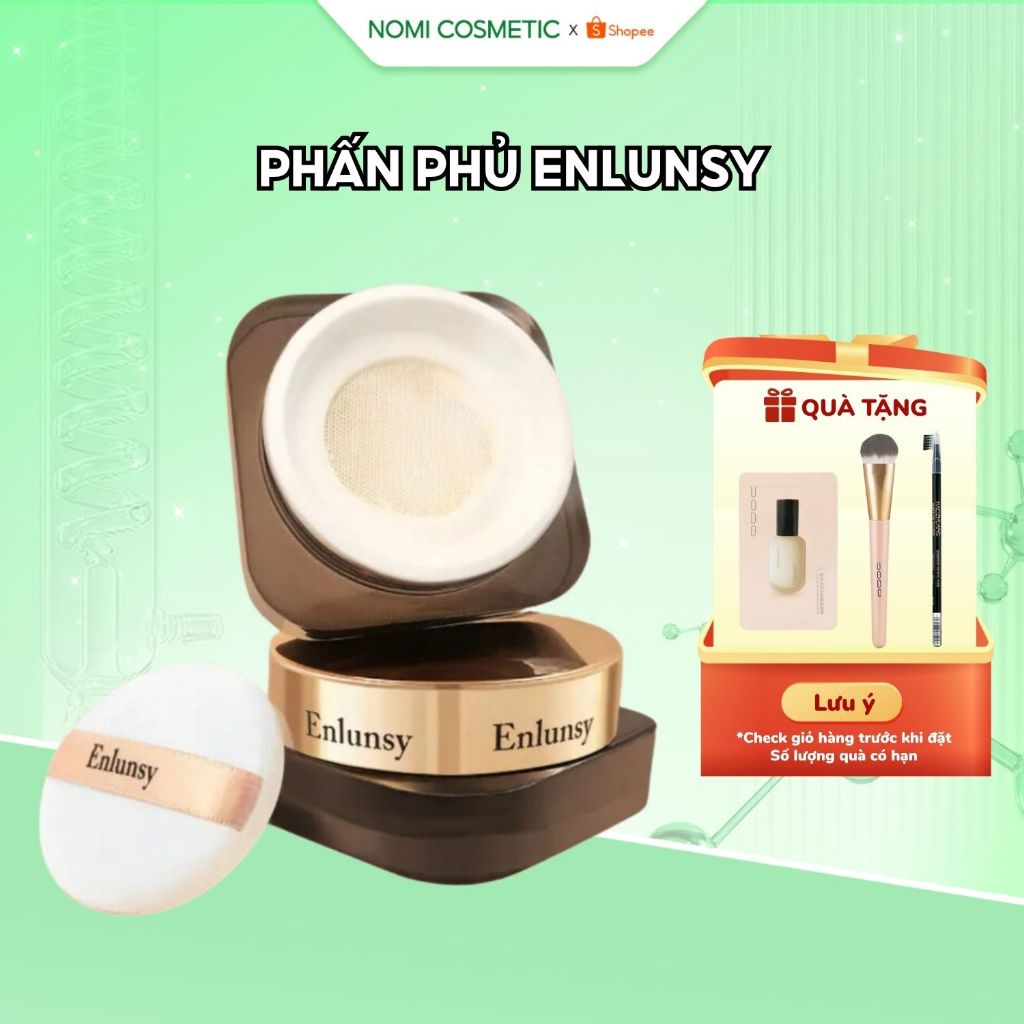 Phấn Phủ Enlunsy Soft Mist Air Setting Powder Phấn Bột Kiềm Dầu Chống Nước