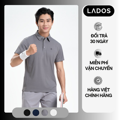 Áo Thun Polo Thể Thao LADOS-9227 Công Nghệ Vải Ice Pique Cao Cấp, Form Regular thoải mái, tôn dáng khỏe khoắn