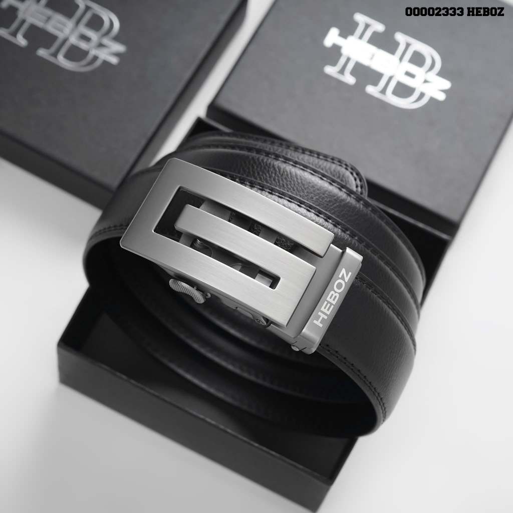 Thắt lưng Nam HEBOZ 09(đen) - 00002333