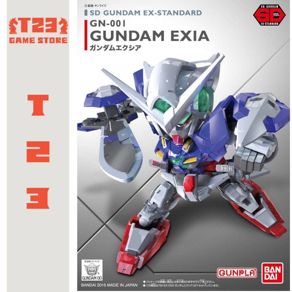 SDEX GUNDAM EXIA - SD Gundam EX Standard - MÔ HÌNH GUNDAM CHÍNH HÃNG BANDAI