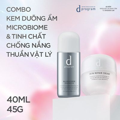 Bộ đôi làm dịu & bảo vệ da nhạy cảm