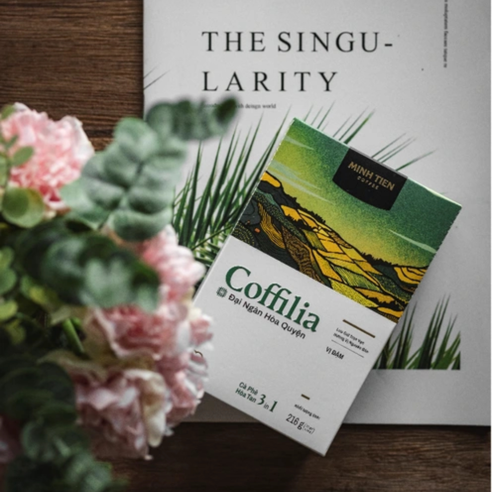 [60 Gói] Cà Phê Hòa Tan 3in1 COFFILIA - Đại Ngàn Hòa Quyện - Cafe Hòa Tan Hỗ Trợ Tỉnh Táo CF01