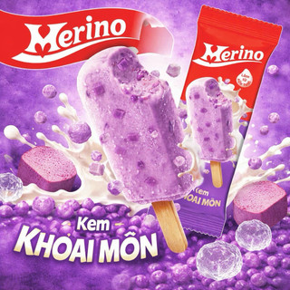 Kem Merino khoai môn