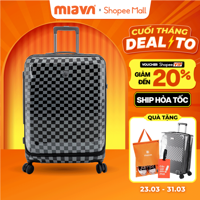 Vali Kéo Du Lịch Heys EZ Fashion -  Size 20/24/28 inch, Nhựa PC Cao Cấp, Ngăn Đựng Laptop, Nới Rộng,