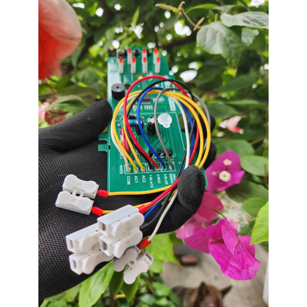 [Hàn Dây Sẵn] Bo mạch quạt mitsubishi W16RT W16-RT mạch quạt treo tường hàn sẵn dây tự sữa chữa- Sho