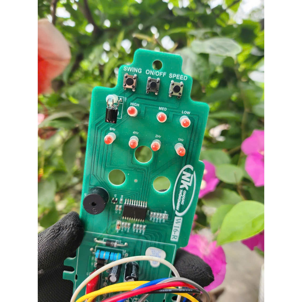 Bo mạch quạt mitsubishi W16-R W16RT W16RS Quạt Treo Tường W16 nhận khiển Zin - Shoplinhkienm2m